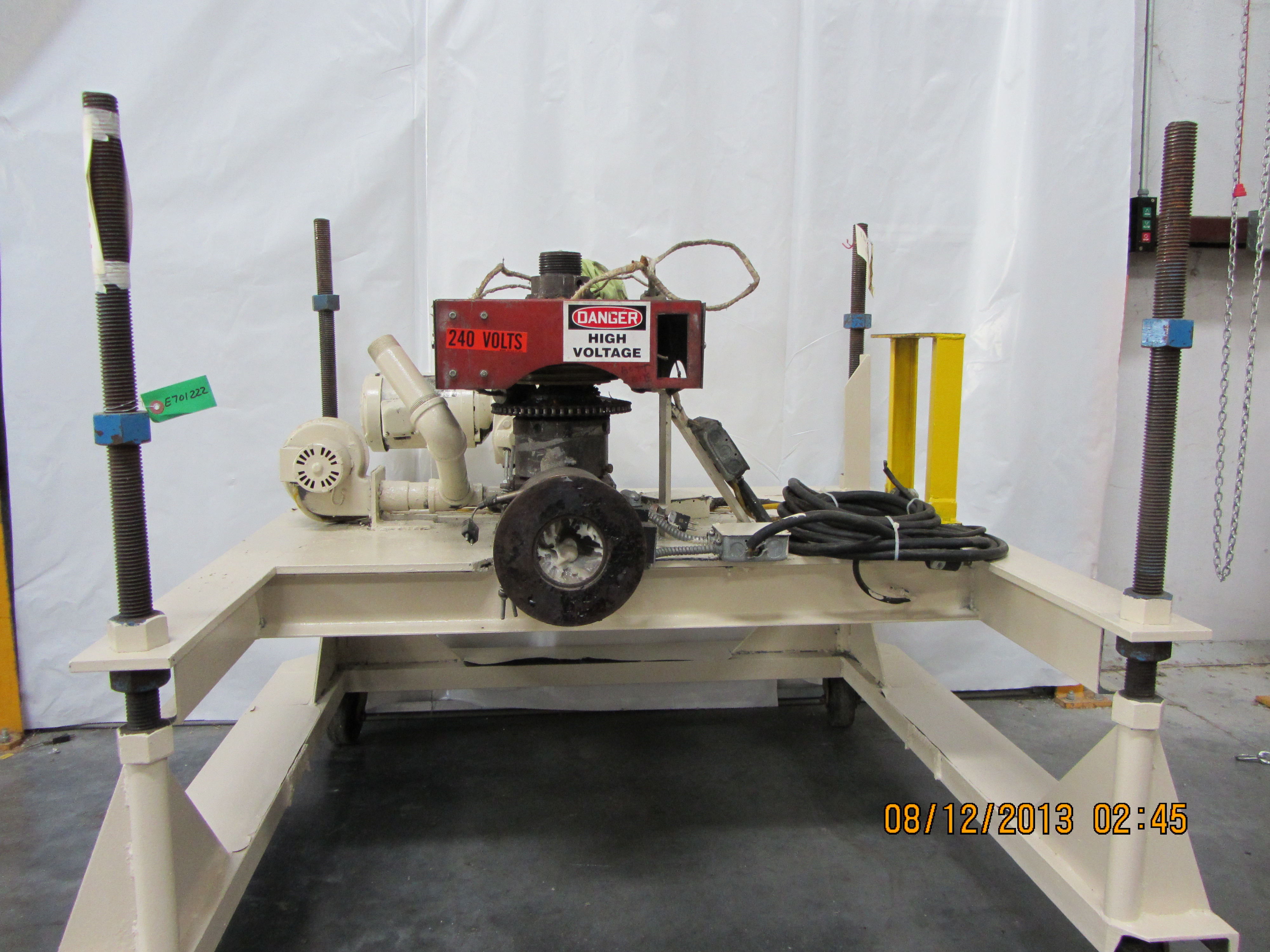 Die & Die cart .75 inch Bore, Rotating and Gearbox